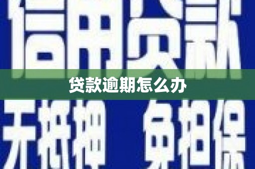闻喜贷款逾期怎么办