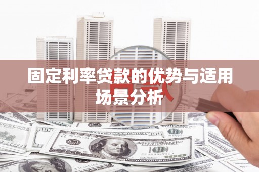七美固定利率贷款的优势与适用场景分析