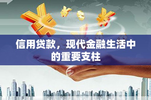 太保信用贷款，现代金融生活中的重要支柱