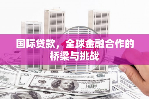 新林国际贷款，全球金融合作的桥梁与挑战