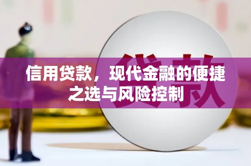 红古信用贷款，现代金融的便捷之选与风险控制