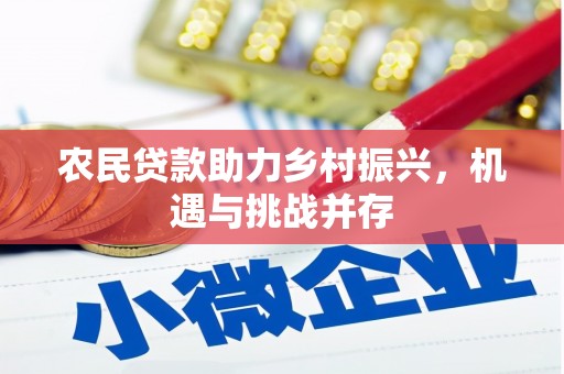 阳泉农民贷款助力乡村振兴，机遇与挑战并存