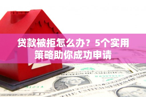 泰顺贷款被拒怎么办？5个实用策略助你成功申请
