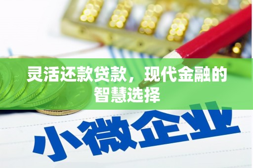 硚口灵活还款贷款，现代金融的智慧选择