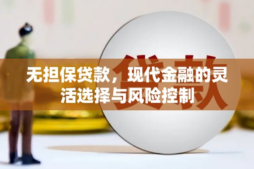 辰溪无担保贷款，现代金融的灵活选择与风险控制