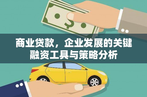 伽师商业贷款，企业发展的关键融资工具与策略分析