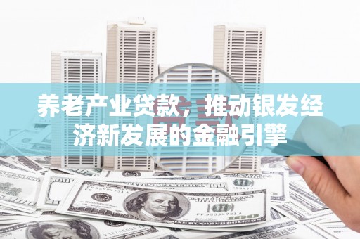 蕲春养老产业贷款，推动银发经济新发展的金融引擎