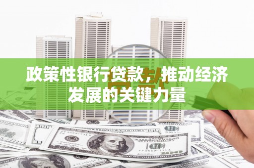 包河政策性银行贷款，推动经济发展的关键力量