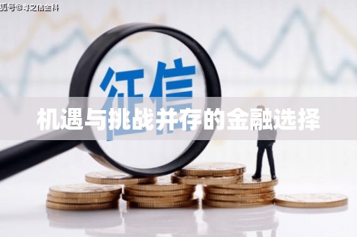石屏机遇与挑战并存的金融选择