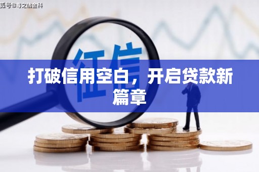 中卫打破信用空白，开启贷款新篇章